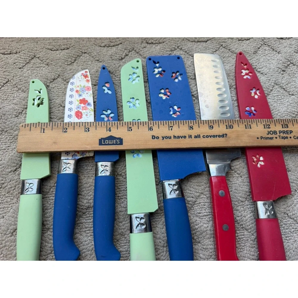 Pioneer Woman Knife Set Of 7